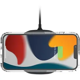 Протиударний чохол Gear4 Piccadilly MagSafe для iPhone 13 / 14 /15 (6.1") Прозорий Black (702010126) - мініатюра 3