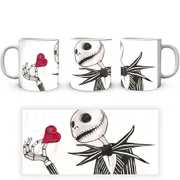 Кухоль GeekLand The Nightmare before Christmas Жах перед Різдвом NBC 03 330 мл білий - мініатюра 4