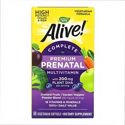 Мультивітаміни для мам, Prenatal Multi - 60 softgels
