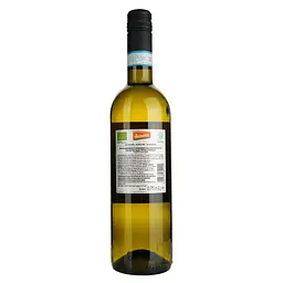 Вино Fidora Pinot Grigio Organic Venezia DOC, біле, напівсухе, 0,75 л - мініатюра 4