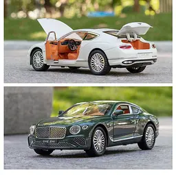Колекційна металева модель спорткара АвтоЕксперт Bentley Continental GT з інерцією, світлом та звуком 1:24 - мініатюра 5