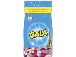 Пральний порошок GALA 3 кг Аква-Пудра Французький аромат