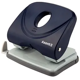 Дирокол Axent Welle-2 30 аркушів з пластиковим верхом синій (6) 3830-02