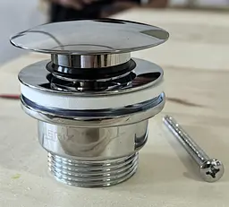 Донний клапан для раковини Zerix BV-03 універсальний Click-Clack 1 1/4″ ZX6019 - мініатюра 12