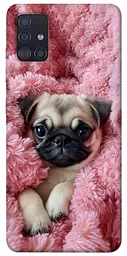 TPU чохол Demsky Мопс у ніжностях для Samsung Galaxy A51