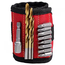 Магнітний браслет для інструментів кріплення свердл UKC Magnetic Wristband