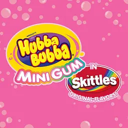 Жувальна гумка Hubba Bubba Skittles Flavored Mini Gum 120 шт 240 г - мініатюра 7