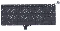 Клавіатура для ноутбука Apple MacBook 2011+ (A1278) Black, (Оригінал), (No Frame), RU (вертикальний ентер)