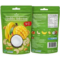 Суміш горіхів та фруктів №1 Winway Healthy Selection 100 г - мініатюра 2