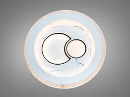 Світильник стельовий LED Diasha 12097, 32W, 1760 лм, діаметр 20 см, акриловий, сучасний стиль, IP20