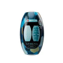 Мастурбатор Pretty Love Athena Eros 7.6 см бірюзовий - мініатюра 6