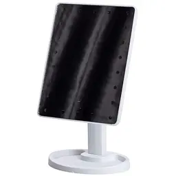 Косметичне дзеркало з LED-підсвіткою 22 світлодіоди, білий Yiwu HP-10-4AW - мініатюра 2