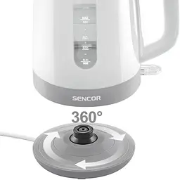 Чайник Sencor SWK 1020WH (41022320) - мініатюра 5