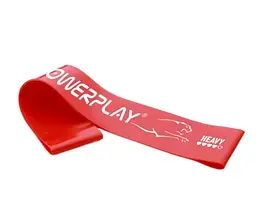 Резинка для фітнесу (стрічка-еспандер) PowerPlay 4113 Mini Power Band 1 мм Червона (опір 10-15 кг) (PP_4113_Red)