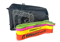 Набір двошарових гумок для підтягування EasyFit Premium 2-45 кг (4 шт) (EF-2454s) - мініатюра 4