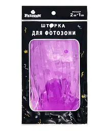 Шторка для фотозони PELICAN "Макарун" 1х2м фіолетовий "Макарун" #125