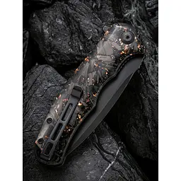 Ніж складаний туристичний Civivi Praxis, (9.5 см) 9Cr18MoV / Carbon Fiber & Resin - мініатюра 14