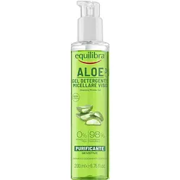 Гель міцелярний Equilibra Aloe Purificante Sensitive 200 мл