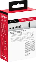 Ігрова гарнітура HyperX Cloud Earbuds III 3.5мм Black (BN7R9AA) - мініатюра 11
