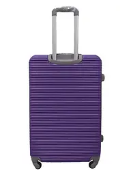Валіза велика L ABS-пластик Milano bag 004 75,5×50×33,5см 105л Фіолетовий - мініатюра 3