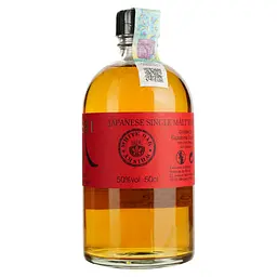Віскі Akashi Single Malt Red Wine 4 Year Old 50% 0.5 л в подарунковій упаковці - мініатюра 3