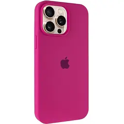 Чохол Epik Silicone Case Full Protective (AA) для Apple iPhone 15 Pro (6.1) Малиновий / Dragon Fruit