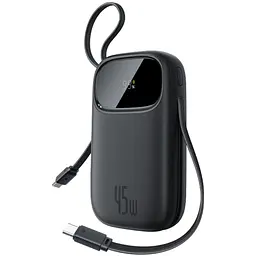 Батарея універсальна Baseus EnerFill FC31 20000 мА·год 45 Вт, Digital дисплей, Cosmic чорна (P10082105123-00)