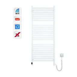 Сушарка для рушників Navin Авангард Х, 1200х480, Wi-Fi, сталь, білий, правобічна (12-172055-4812) - мініатюра 3