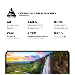 Скло захисне Armorstandart Pro Samsung A34 5G (A346) Black (ARM66207) - мініатюра 6