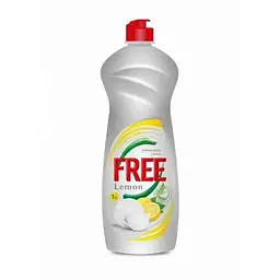 Гель для миття посуду FREE 1л лимон