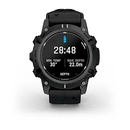 Смарт-годинник Garmin Descent G2 Black with Black Silicone (010-02986-13) - мініатюра 5