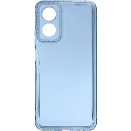 Чохол TPU Starfall Clear для Oppo A17 Блакитний - мініатюра 2