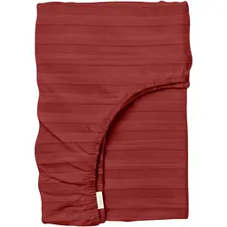 Простирадло Cosas на резинці в дитяче ліжечко 70х140 сатин burgundy, червоний (StrSatin_13Burgundy_70х140х12)