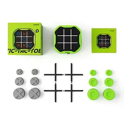 Інтерактивна гра хрестики-нуліки Xiaomi GiiKER Tic-Tac-Toe Bolt (JKJZQ001) Green - мініатюра 2