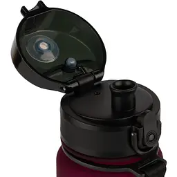 Пляшка для води UZspace Colorful Frosted 500 мл бордова (3026) - мініатюра 3