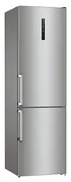 Холодильник з нижньою морозильною камерою Gorenje NRC6204SXL5M Сріблястий (NRC6204SXL5M) - мініатюра 2