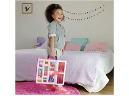 Двоповерхова шафа мрії Barbie з лялькою, 30 предметів (HGX57) - мініатюра 8