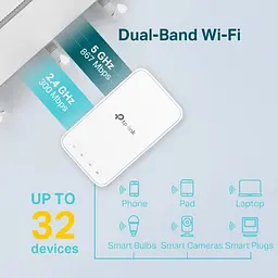 Підсилювач Wi-Fi сигналу, розширювач покриття TP-LINK RE-300 AC1200, MESH - мініатюра 4