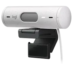 Веб-камера Logitech BRIO 500 Off-White (960-001428) [75521] - мініатюра 5