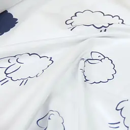 Наматрацник непромокаючий Cosas Sheep 70х120 см білий (WaterSheet_Sheep_120) - мініатюра 2