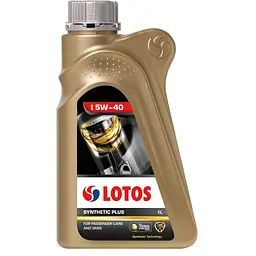 Автомобільна моторна олива LOTOS SYNTHETIC Plus 5W40 1л - мініатюра 1