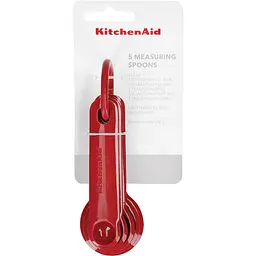 Набір мірних ложок KitchenAid Universal червоний 5 шт. (KQG057OHERE) - мініатюра 4