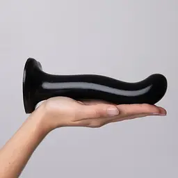 Фалоімітатор Strap-On-Me Dildo Plug PG L 18 см чорний - мініатюра 7
