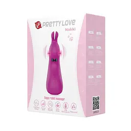 Вібратор Pretty Love Nakki 12.2 см фіолетовий - мініатюра 7