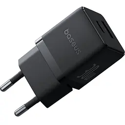 Зарядний пристрій Baseus Palm Fast Charger C+U 30W EU cluster black (P1011160A113-00) - мініатюра 4