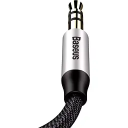 Кабель Baseus Yiven M30 3.5 mm to 3.5 mm 1.5m Black (CAM30-CS1) [136671] - мініатюра 4