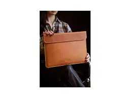 Чохол для ноутбука InCarne Klouz MacBook Pro 14 2021-2025 (вінтажний) коньяк (klouz-cognac-vintage-pro-14) - мініатюра 7