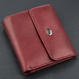 Невеликий жіночий гаманець із монетницею ST Leather 18920 бордовий