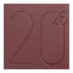 Щоденник датований Buromax Dark Morandi 2026 A5 штучна шкіра темно-червоний (BM.21157-13) - мініатюра 4