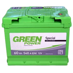 Акумулятор автомобільний GREEN POWER 60Аh (000022358) - мініатюра 2